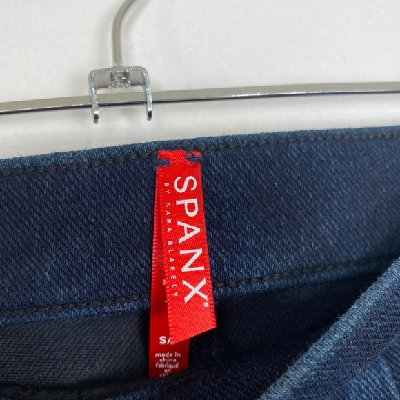 Spanx Jean-ish Ankle Leggings Denim Jeggings Small - Picture 10 of 10